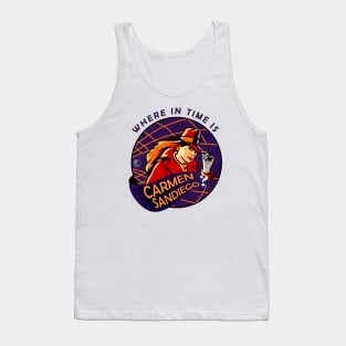 Where in time is Carmen Sandiego Tank Top